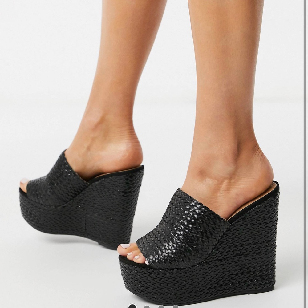 ASOS black wedges - Picture 4 of 4
